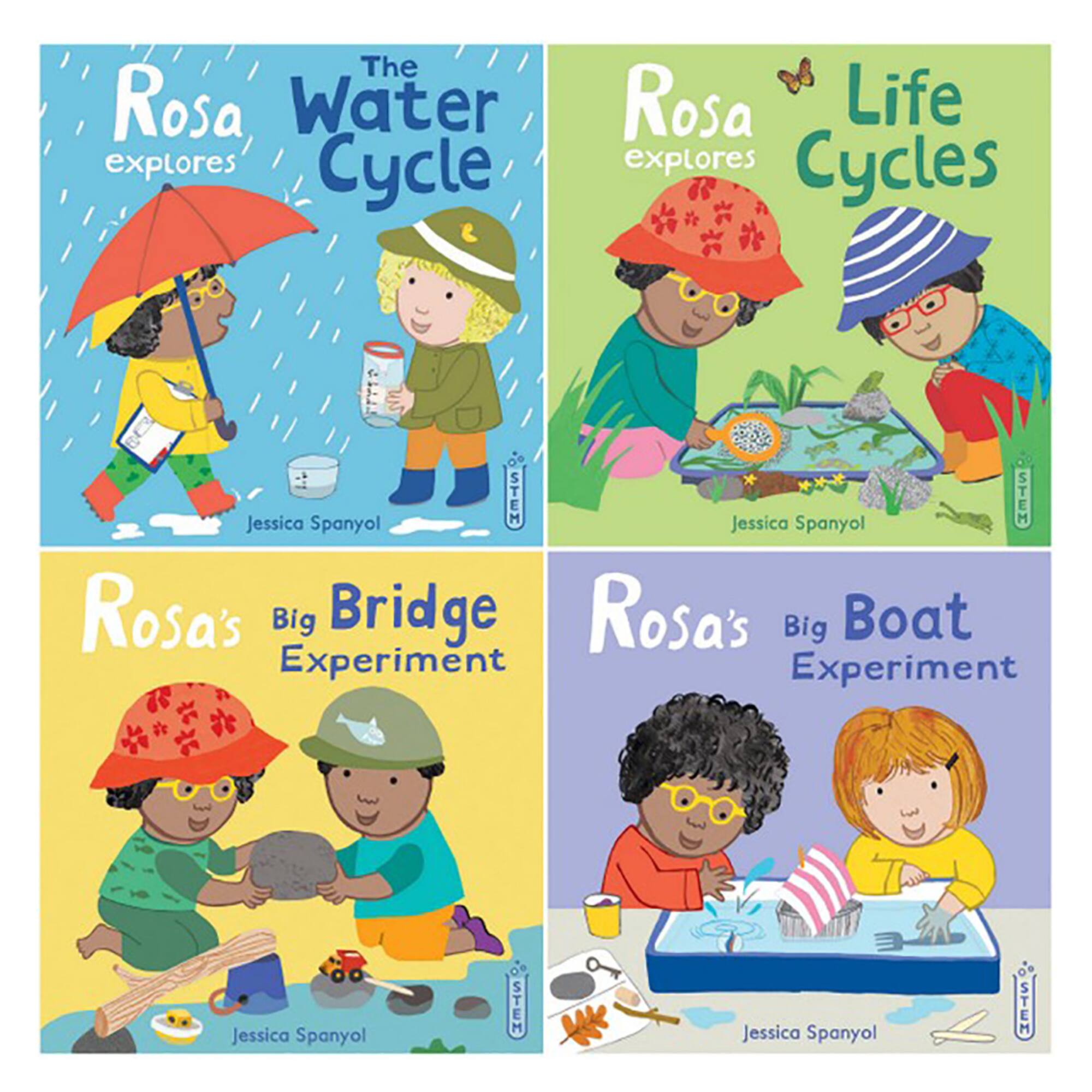 Child's Play Books Rosa's Workshop 1 & 2 English Book Set
